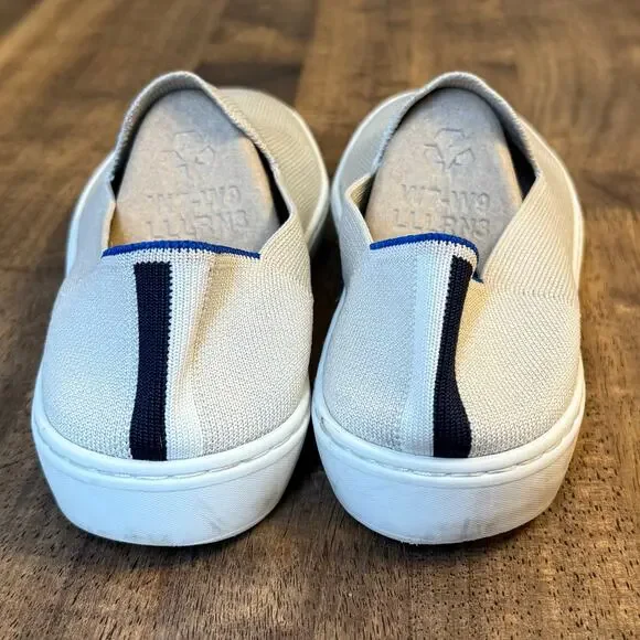 Rothy’s The Original Slip On Sneaker Shoe Flat Sand Athleisure Women’s Size 8.5 - Picture 5 of 12